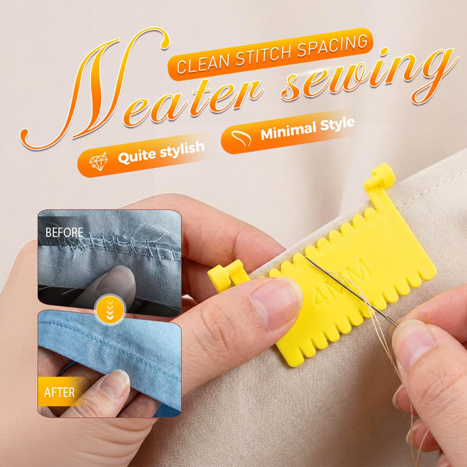1 Piece Quilting Sewing Gauge  - огляд і ціна Sewing Gauge Ruler