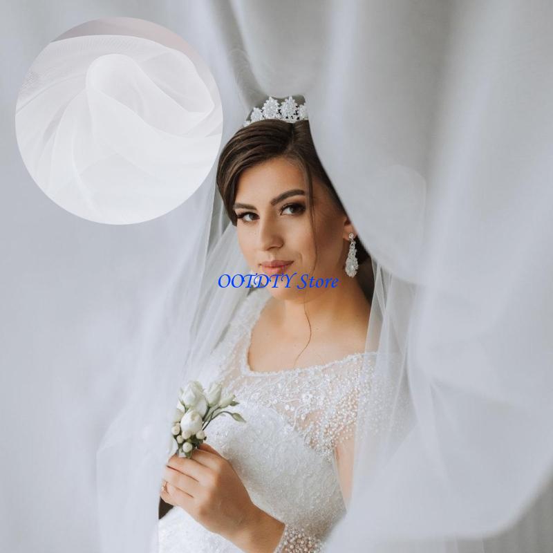 367A Soft Sheer Organza Fabric - огляд і ціна Sewing Batik Fabric
