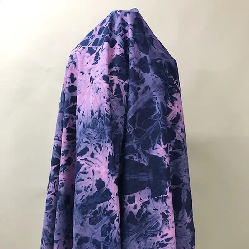 50X170CM Washed Tie-Dyed Denim - огляд і ціна Sewing Batik Fabric