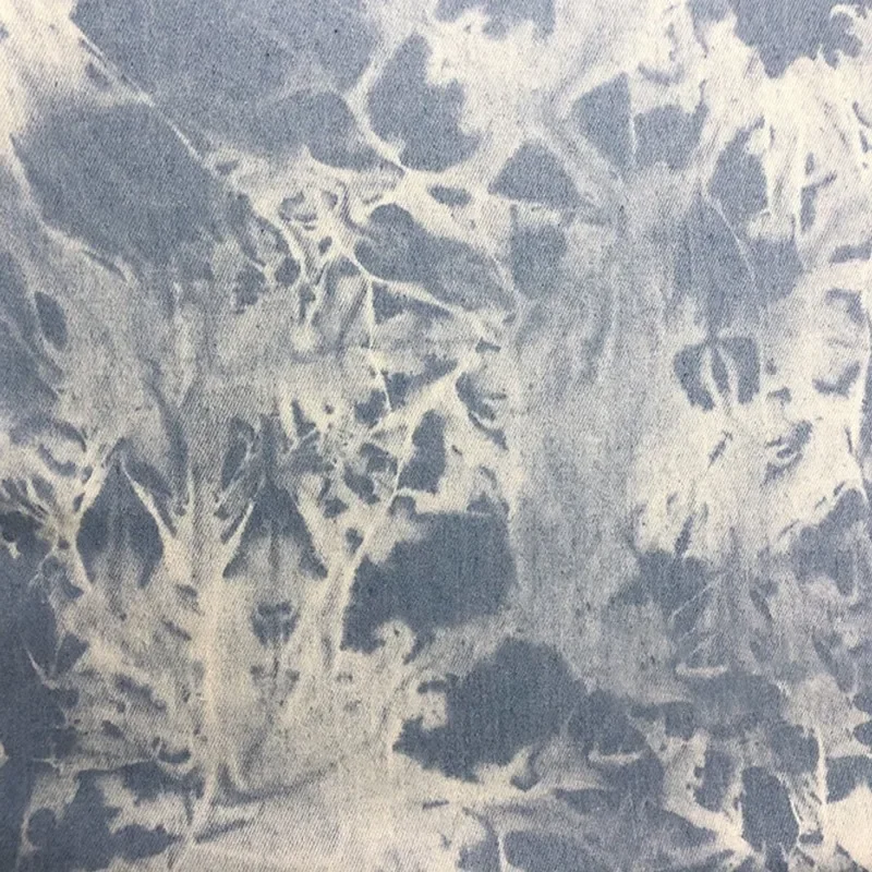 50X170CM Washed Tie-Dyed Denim - огляд і ціна Sewing Batik Fabric