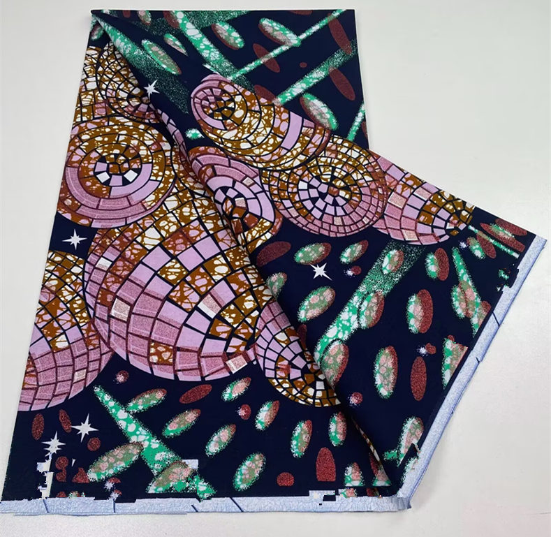 Nigeria Ankara Wax Fabric Bloc - огляд і ціна Sewing Batik Fabric