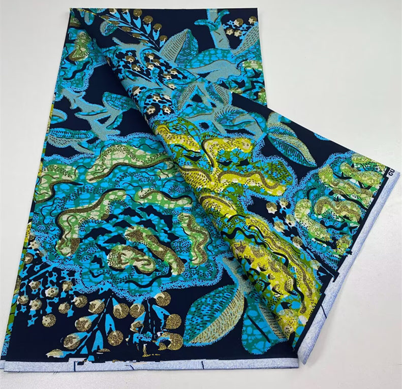 Nigeria Ankara Wax Fabric Bloc - огляд і ціна Sewing Batik Fabric