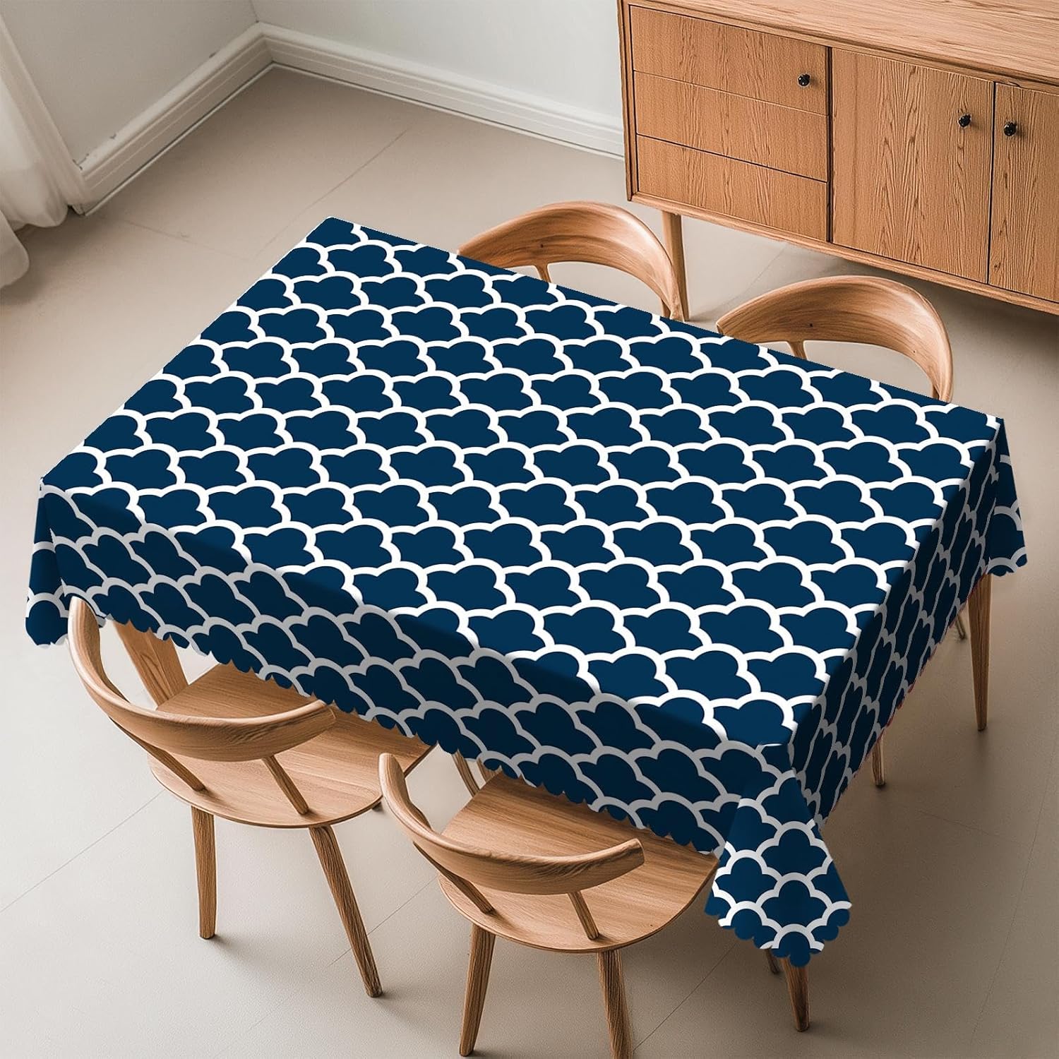 Blue Tablecloth Navy Cloud Sea - огляд і ціна Century Textile & Sewing Supply Avenue C North Saskatoon Sk